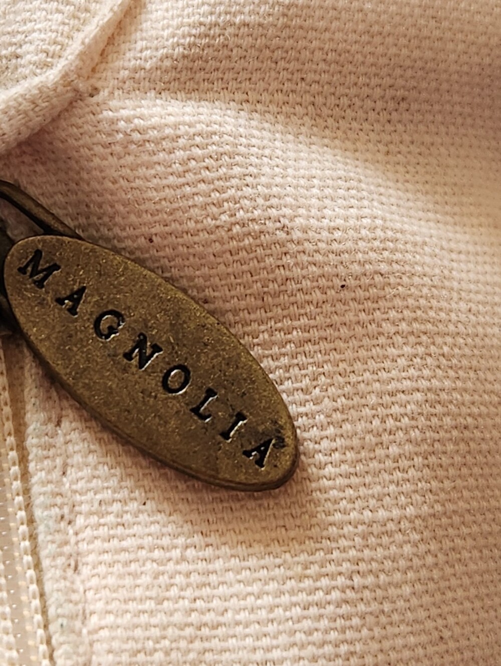 MAGNOLIA HOME Sham Pillow Case Gray Joanna Gaines Wool Cotton 22x22 Fixer Upper - Picture 5 of 10